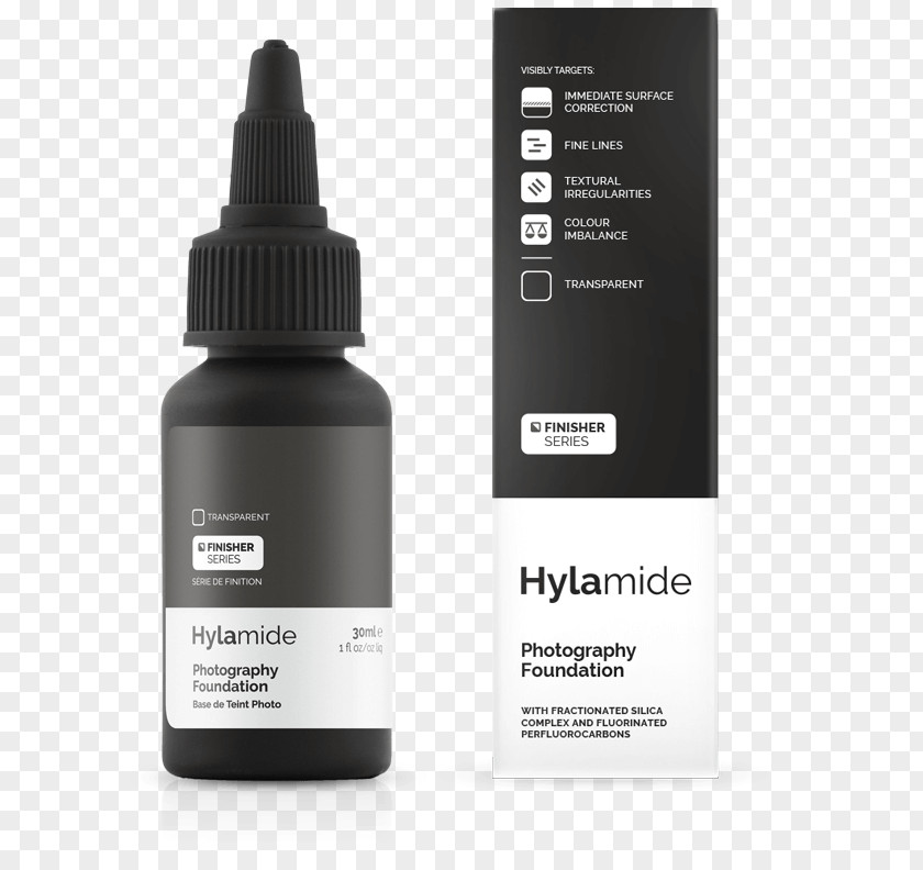 Product Photography Hylamide Foundation 30ml Matte 12 Finisher Cosmetics PNG