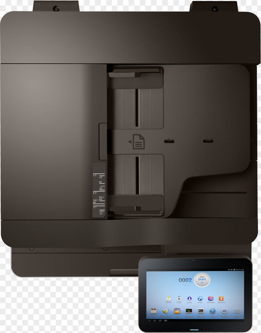 Samsung Inkjet Printing Multi-function Printer Electronics K4250RX A3 Multifunction SMART MultiXpress Image Scanner PNG