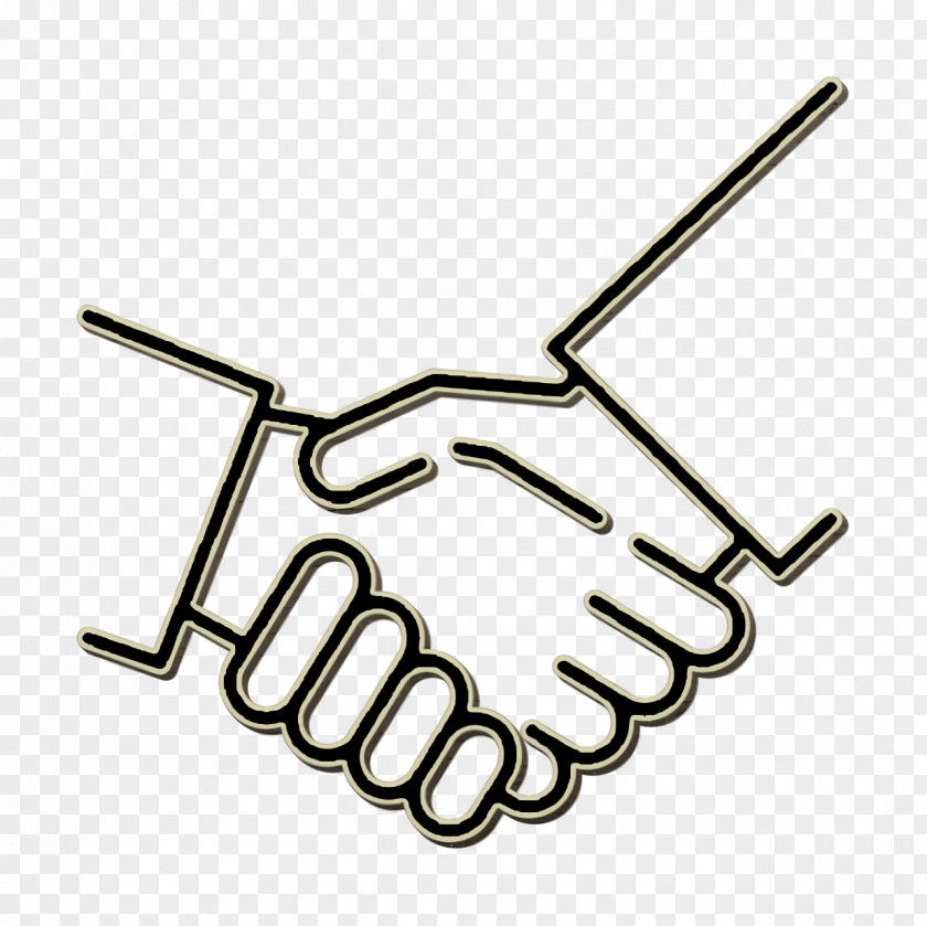 Thumb Finger Handshake Icon Agreement Business PNG