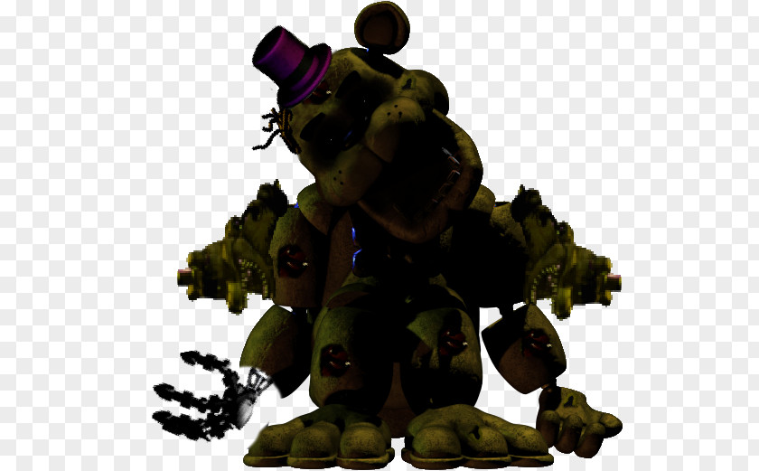 Golden Man Five Nights At Freddy's 2 4 3 Freddy's: Sister Location Freddy Fazbear's Pizzeria Simulator PNG