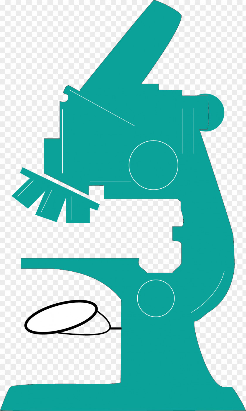 Green Microscope Drawing Clip Art PNG