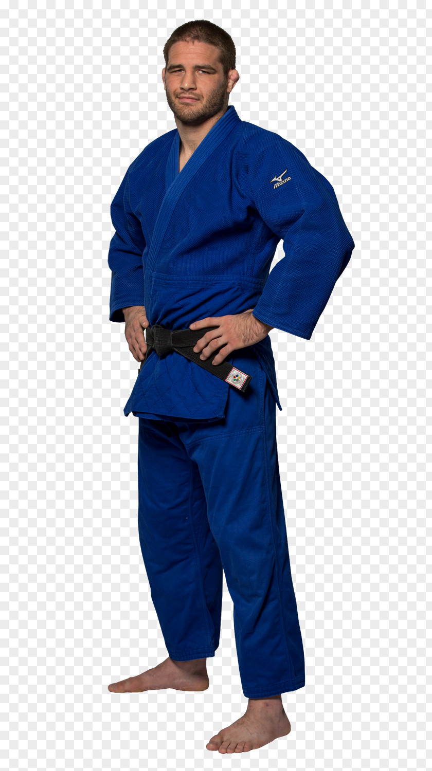 Jimmy Pedro Judogi International Judo Federation Blue Karate Gi PNG