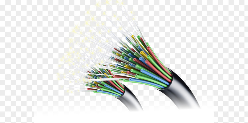 Optical Fiber Cable Electrical Broadband Optics PNG