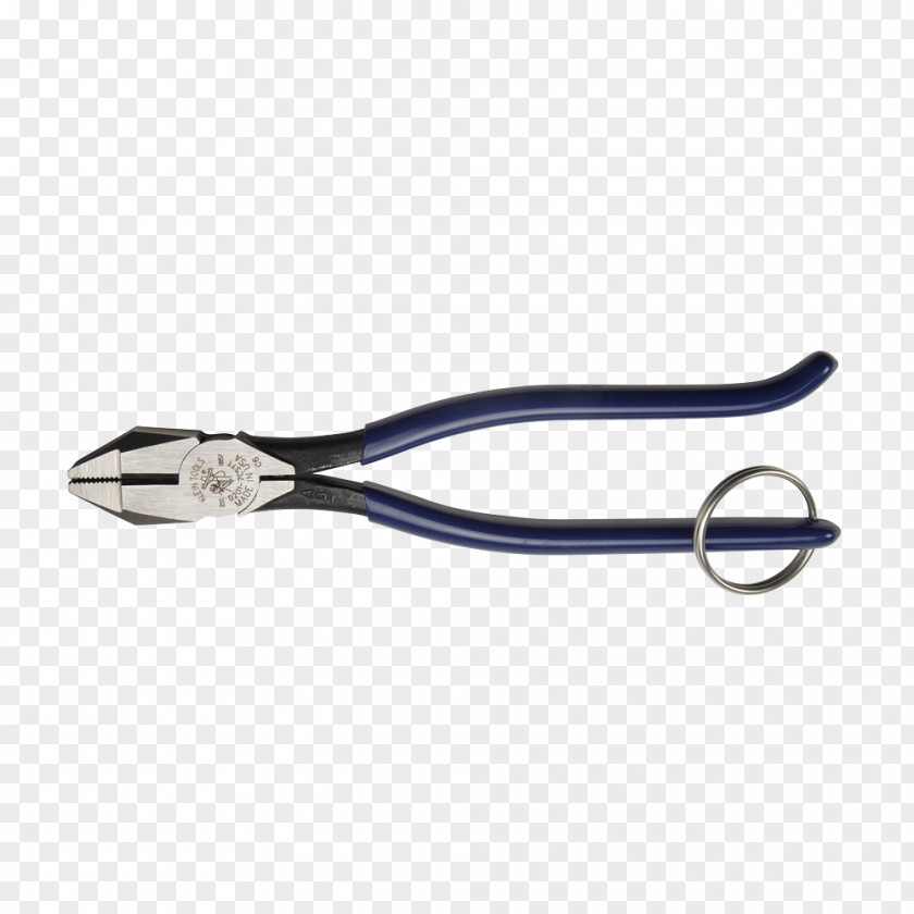 Pliers Diagonal Rebar Klein Tools PNG