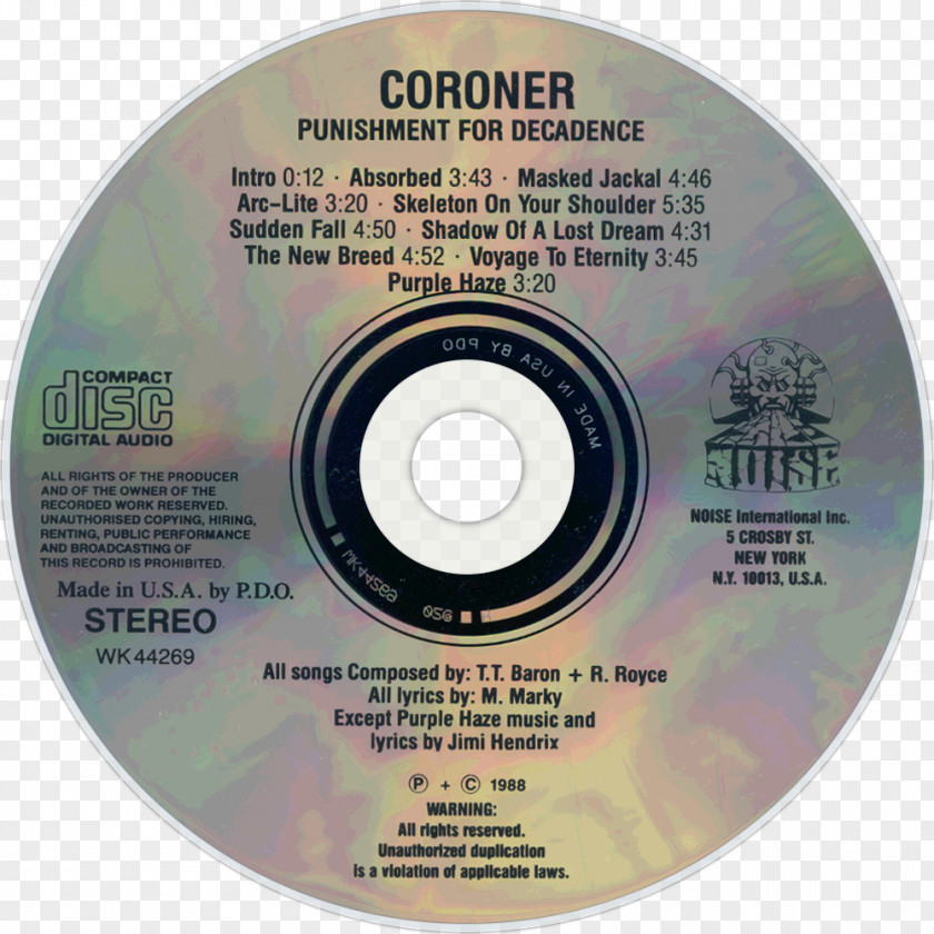 Punishment Compact Disc Disk Storage PNG