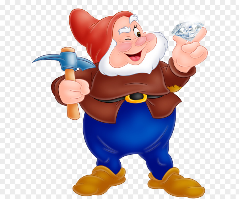 Snow White Seven Dwarfs Grumpy Sneezy Dopey PNG