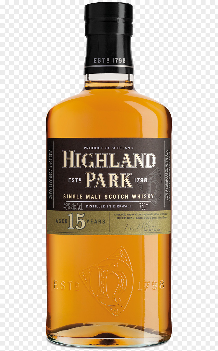 Wine Highland Park Distillery Single Malt Whisky Scotch Whiskey Distilled Beverage PNG