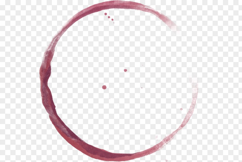 Wine Stain Pink M Body Jewellery Circle Font PNG