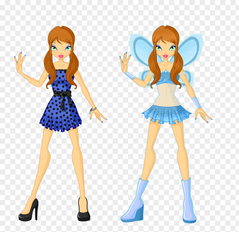 Winx Club Doll Figurine Fairy Cartoon PNG