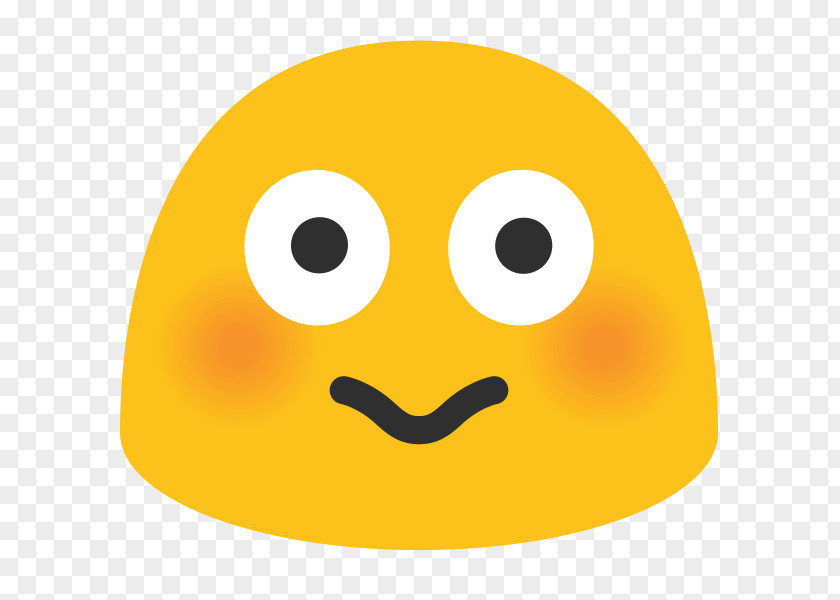 Emoji Android Noto Fonts Blushing PNG