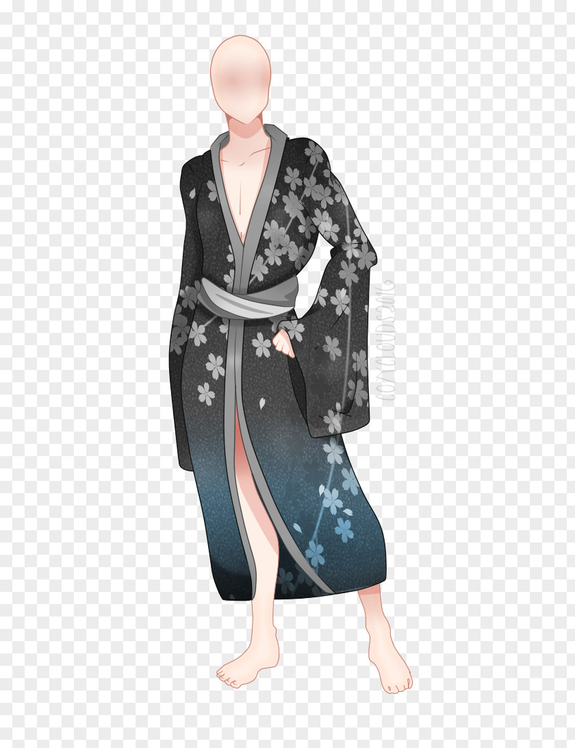 Kimono Design Formal Wear STX IT20 RISK.5RV NR EO Clothing PNG
