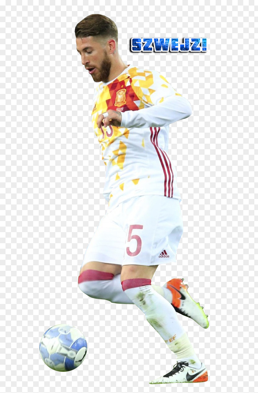 Sergio Ramos Spain National Football Team Player Sport PNG