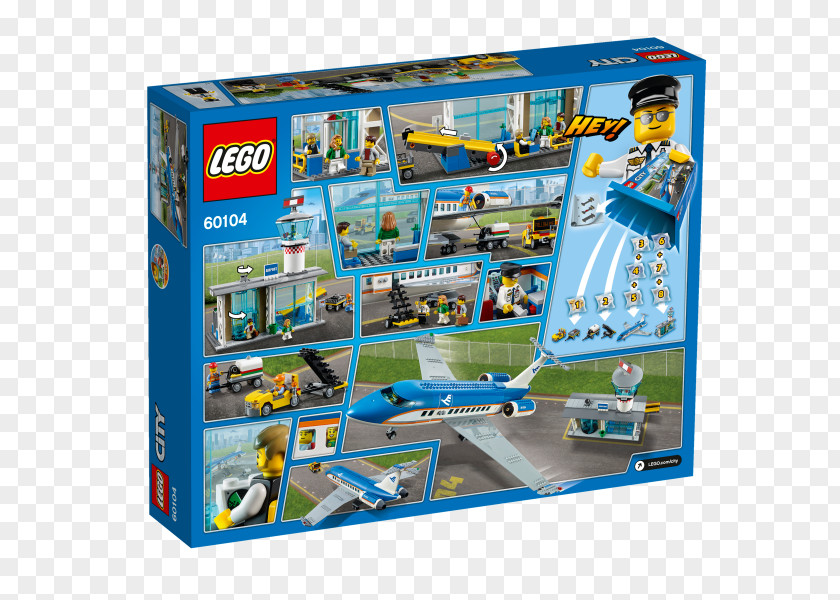 Toy Lego City LEGO 60104 Airport Passenger Terminal 7498 Police Station Set PNG