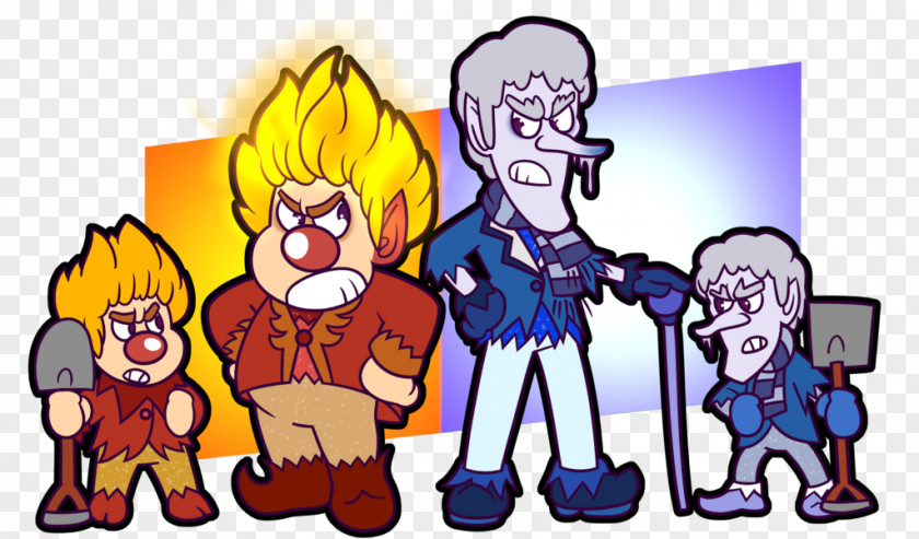 Heat Miser Snow Drawing PNG