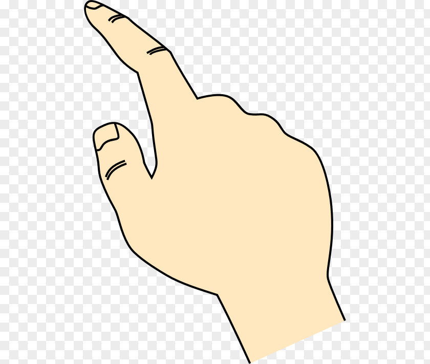 Pointing Finger Index Clip Art PNG