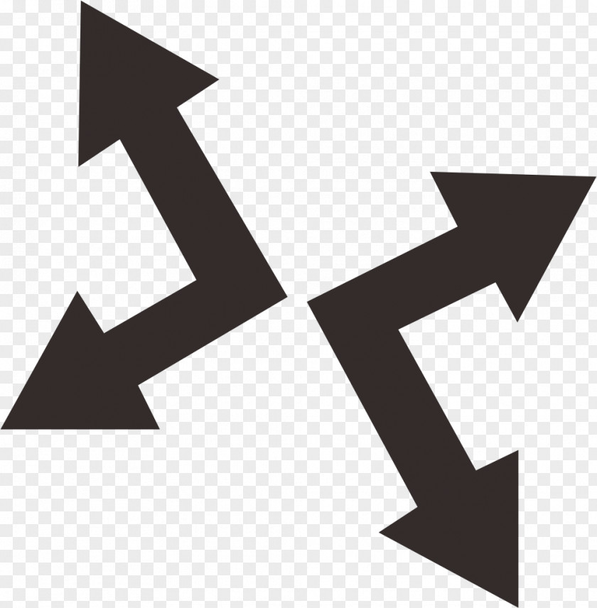 Right Angle Arrow T-shirt PNG