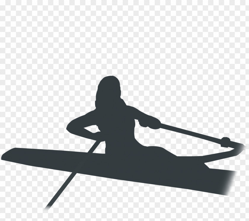 Rowing Yoga Olympic Sports Silhouette PNG