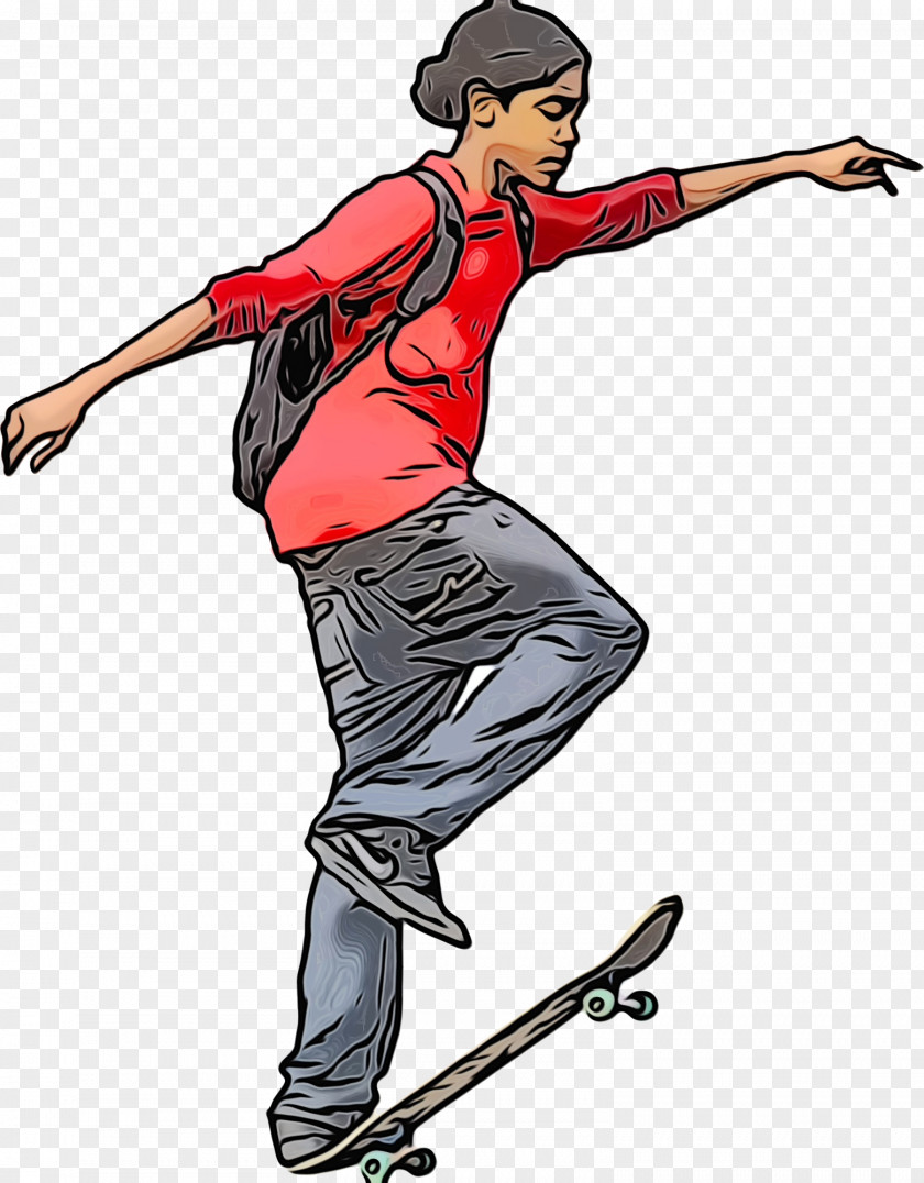 Skateboard Sports Footwear Throwing A Ball Clip Art Recreation Skateboarding PNG