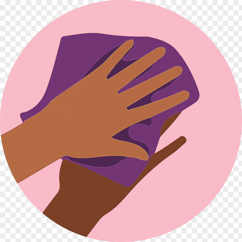 Hand Model Purple Meter PNG