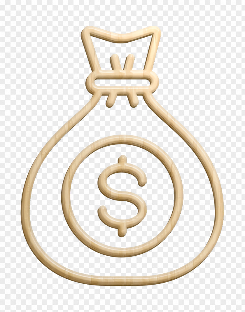 Metal Brass Cash Icon Startups And New Business Dollar Coins PNG