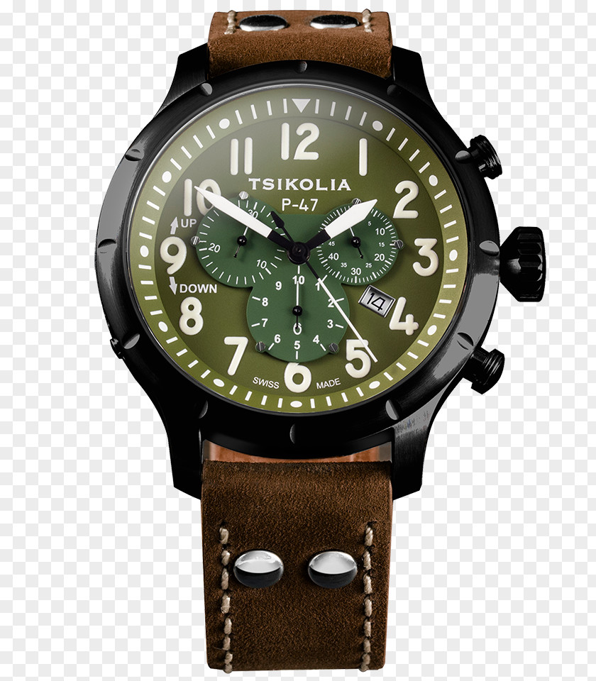 Watch Strap Republic P-47 Thunderbolt Chronograph PNG