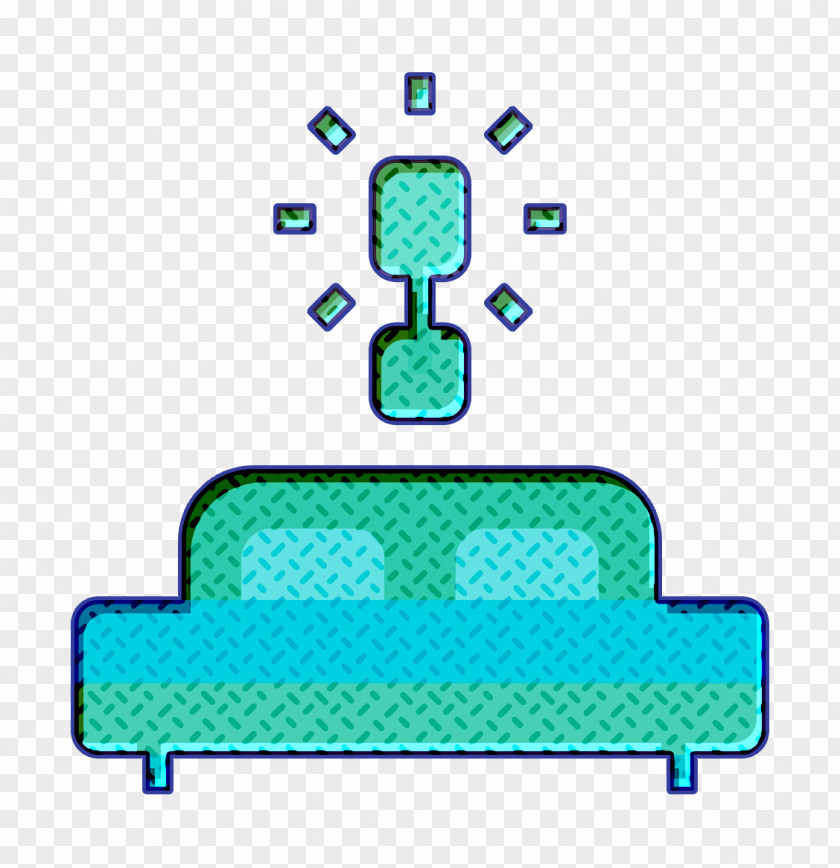Bed Icon Hotel Bedroom PNG
