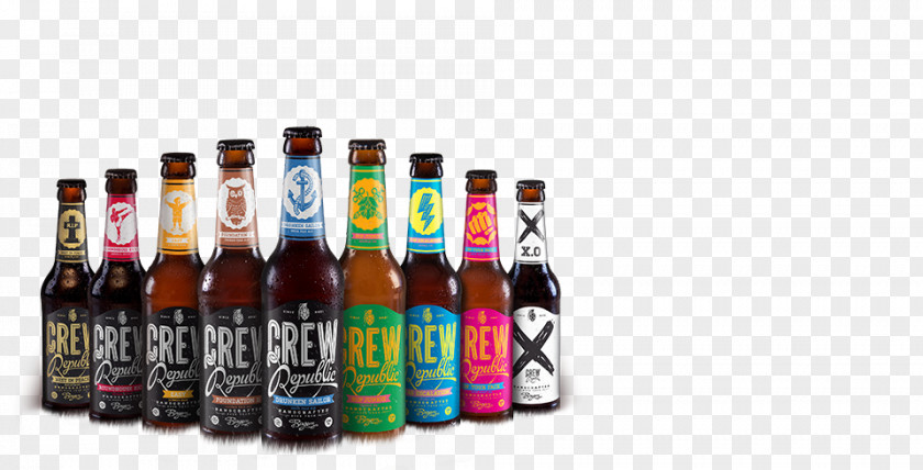 Beer CREW Republic Craft India Pale Ale Alcoholic Drink PNG