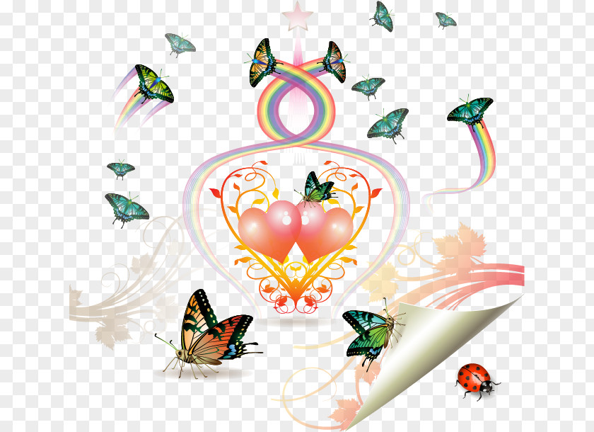 Butterfly Illustration Clip Art Design Vector Graphics PNG