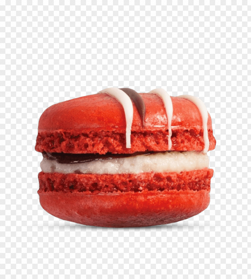 Cake Macaroon Macaron Red Velvet Stuffing Cupcake PNG