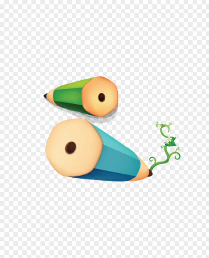 Hand-painted Cartoon Pencil Illustration PNG
