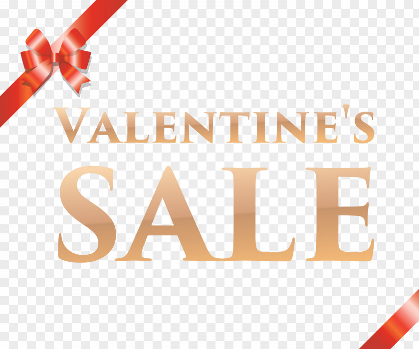 Valentines Sale Banner Design PNG