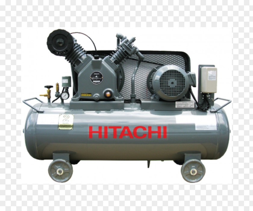 Air Compressor Rotary-screw Reciprocating Hitachi Piston PNG