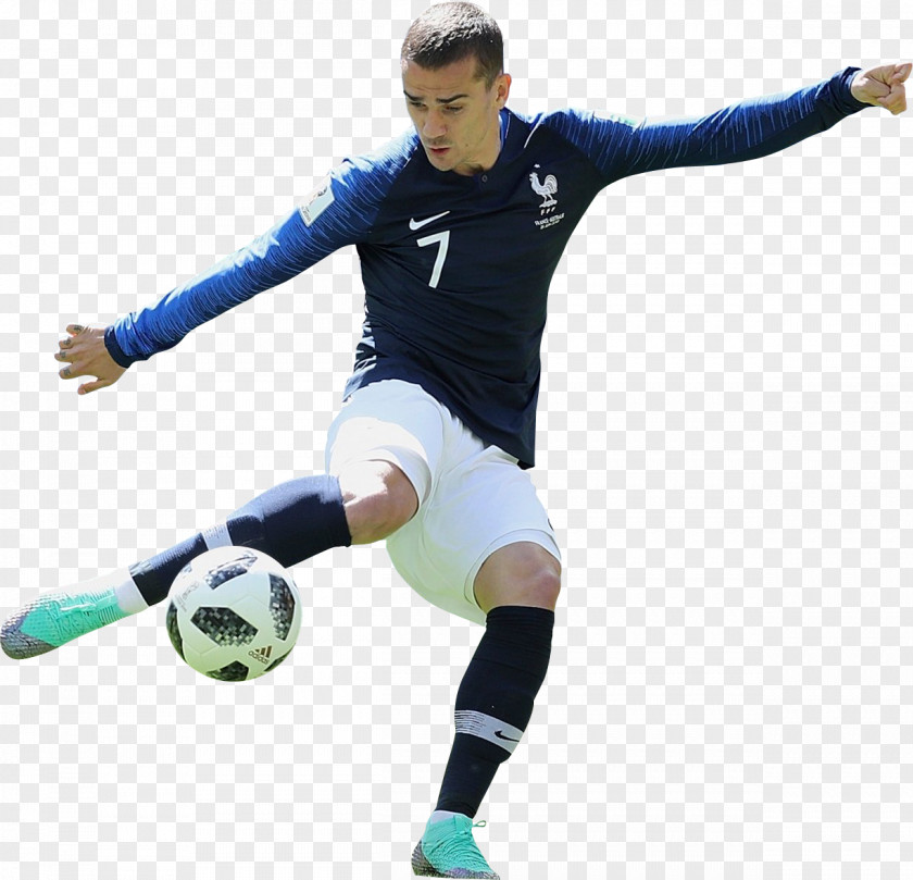 Antoine Transparency And Translucency France National Football Team 2018 World Cup Sports Jersey PNG