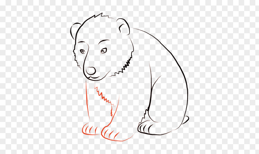 Bear Cartoon Childlike Creative Birthday Whiskers /m/02csf Cat Drawing Clip Art PNG