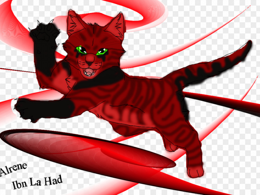 Cat Demon Tail Blood PNG