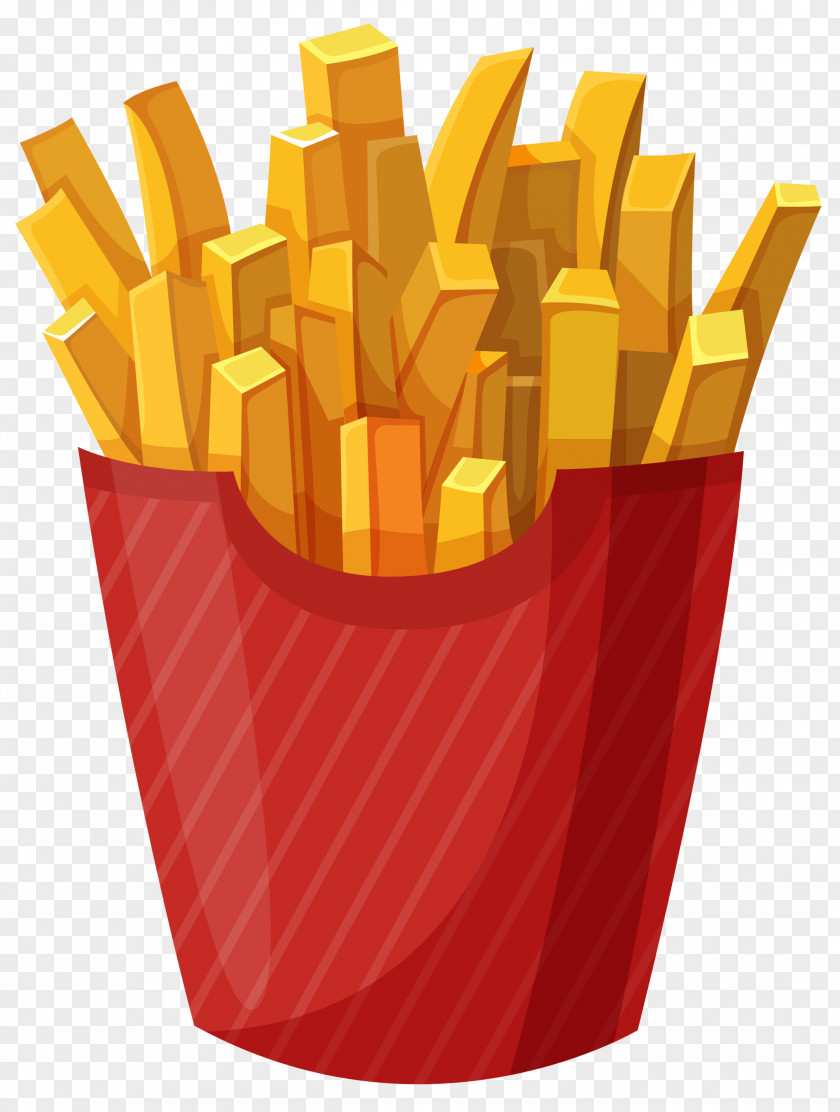 Fries PNG Hamburger McDonald's French Fast Food Clip Art PNG