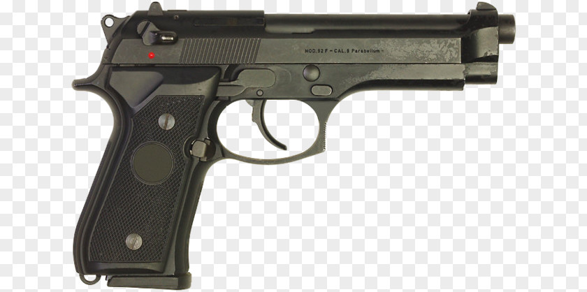 Handgun Beretta M9 92 Firearm Semi-automatic Pistol PNG