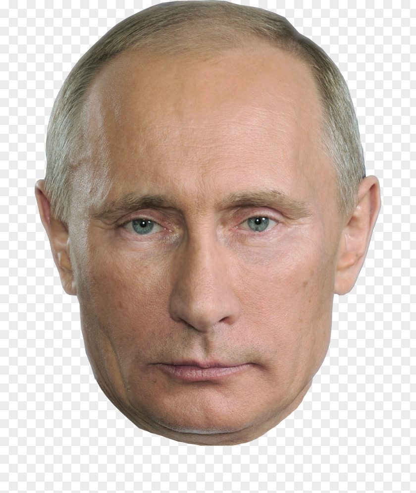 Vladimir Putin President Of Russia Mask PNG