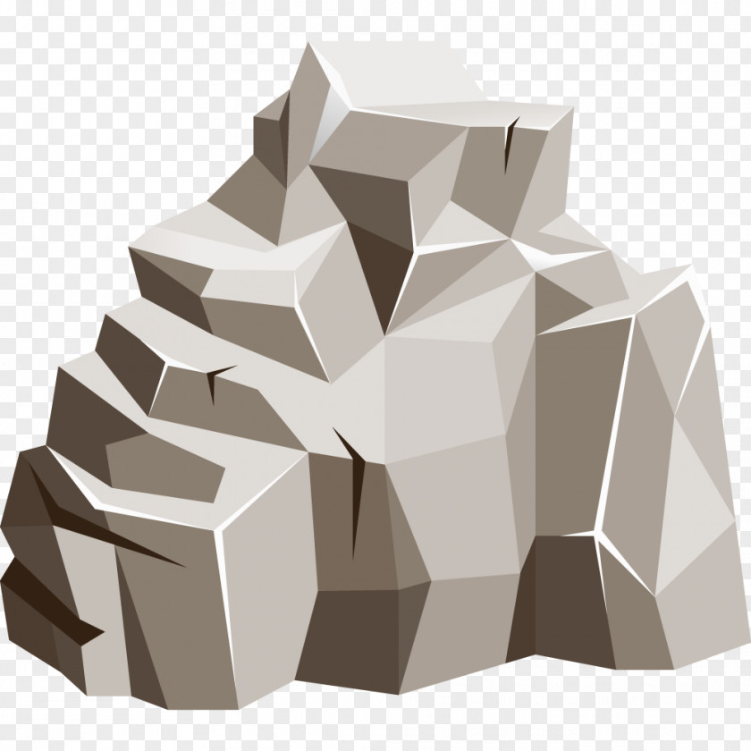 Cartoon Stone Rocaille Drawing Animation PNG
