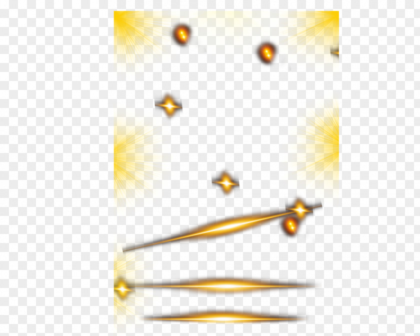Golden Star Beam Download Icon PNG