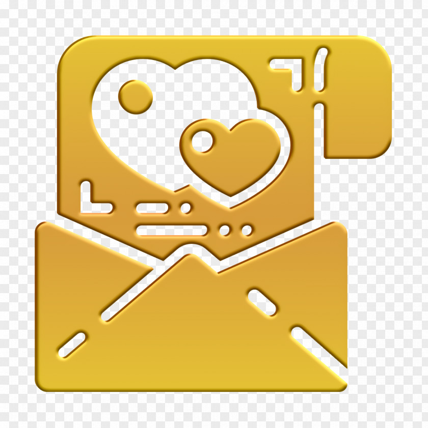 Love Icon And Romance Letter PNG