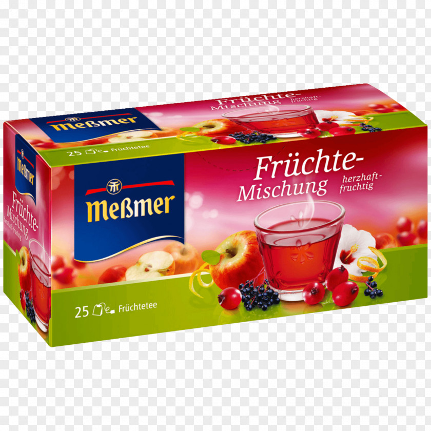 Tea Bag Meßmer Fruit Früchtetee PNG
