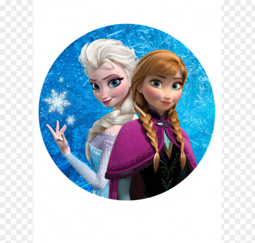 Anna Elsa Olaf's Frozen Adventure Frosting & Icing PNG
