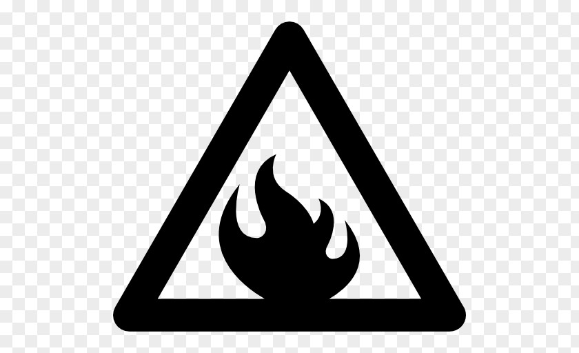 Flammable Combustibility And Flammability Symbol Clip Art PNG