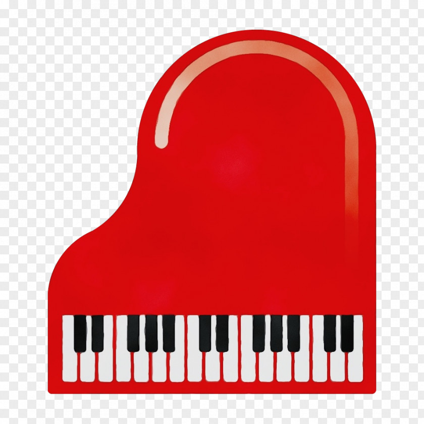 Piano Musical Keyboard Redpiano Instrument Fox On Green PNG