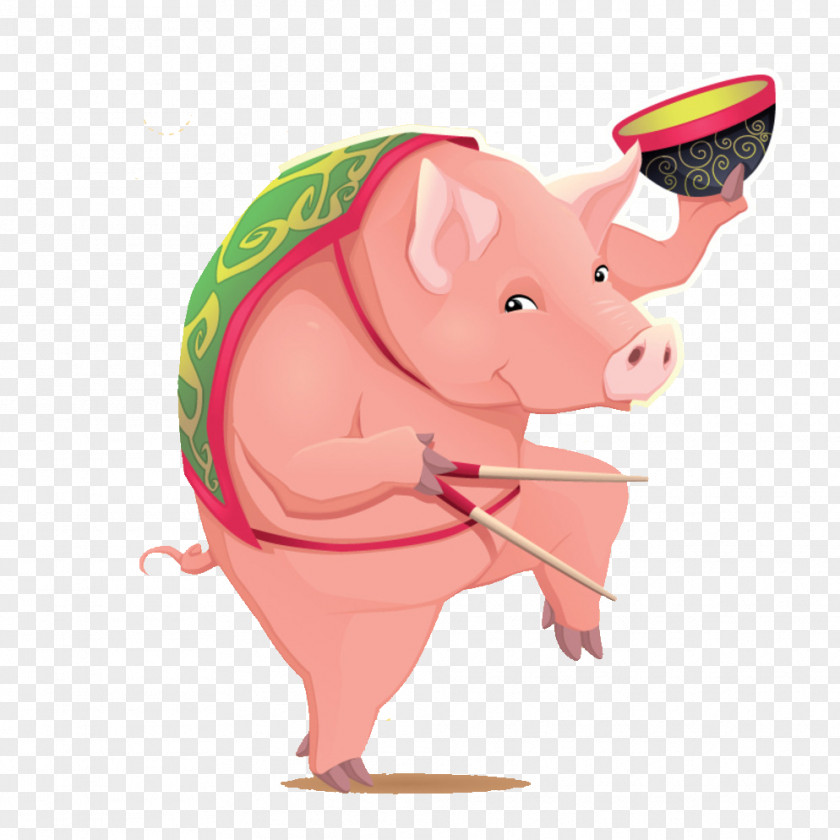 Pig Domestic Illustration PNG