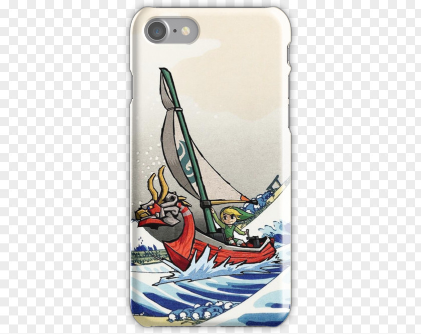 The Great Wave Legend Of Zelda: Wind Waker Off Kanagawa Desktop Wallpaper PNG