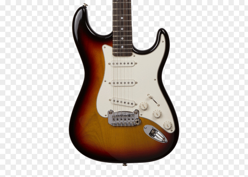 Electric Guitar Fender Stratocaster Custom Shop Musical Instruments Corporation Sunburst PNG