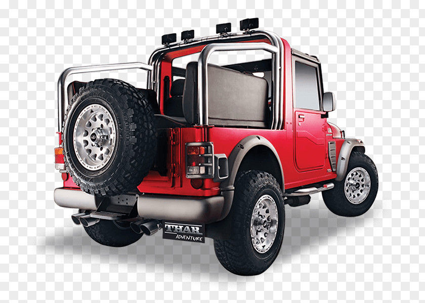 Jeep Mahindra Thar & Car PNG
