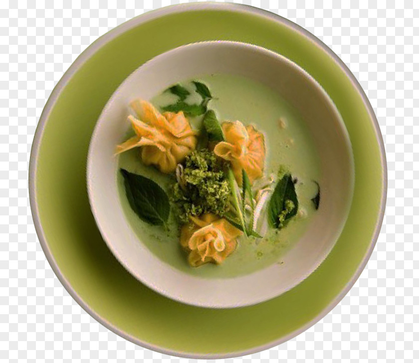 Plate Broth Vegetarian Cuisine Garnish Recipe PNG
